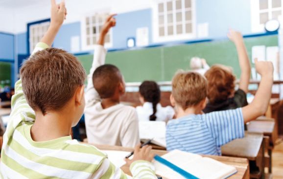 Kinderen in klas