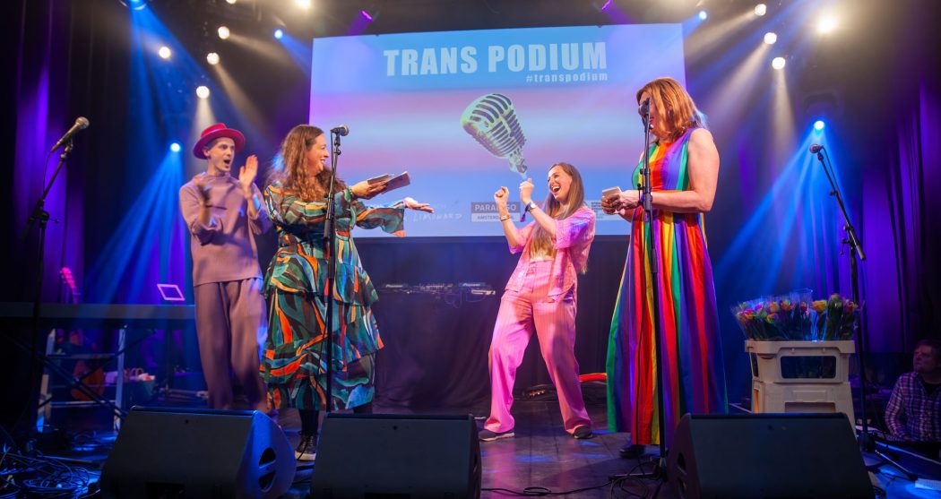 Trans podium Paradiso