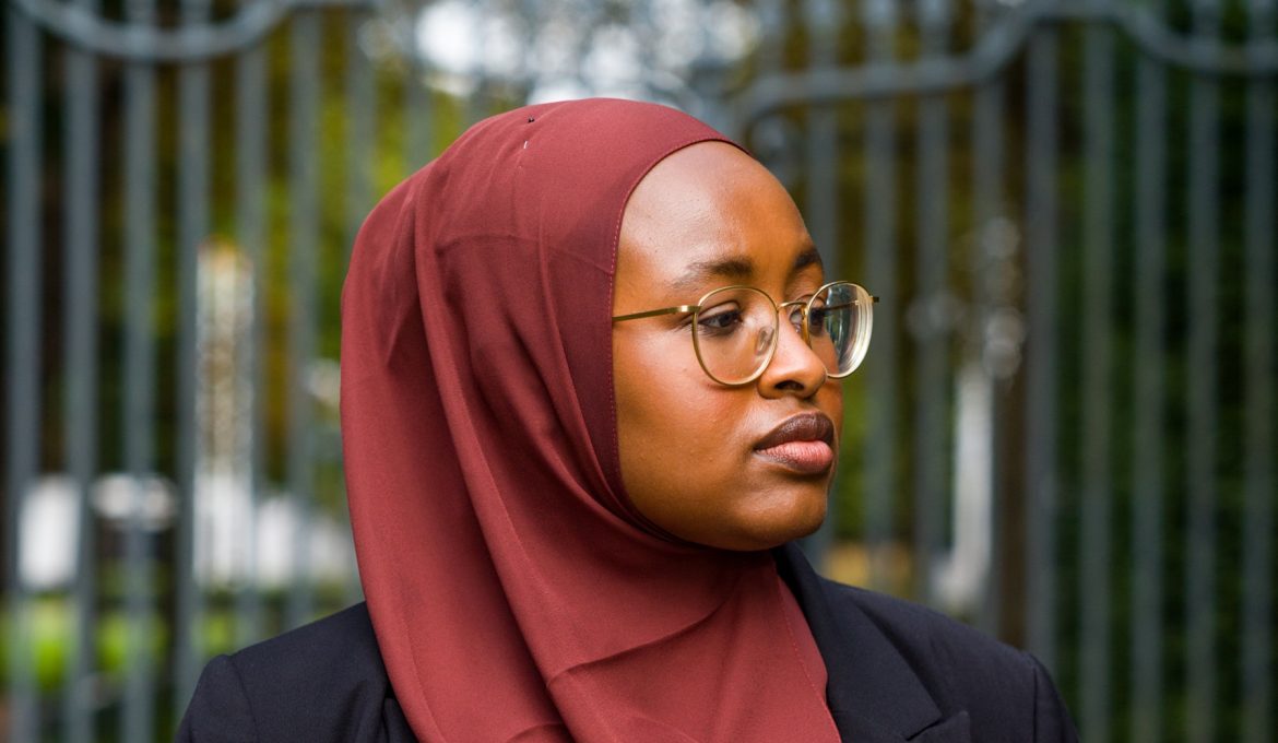 Amina Hassan Sheikh Ali van Collectief Jonge Moslims voor de poo
