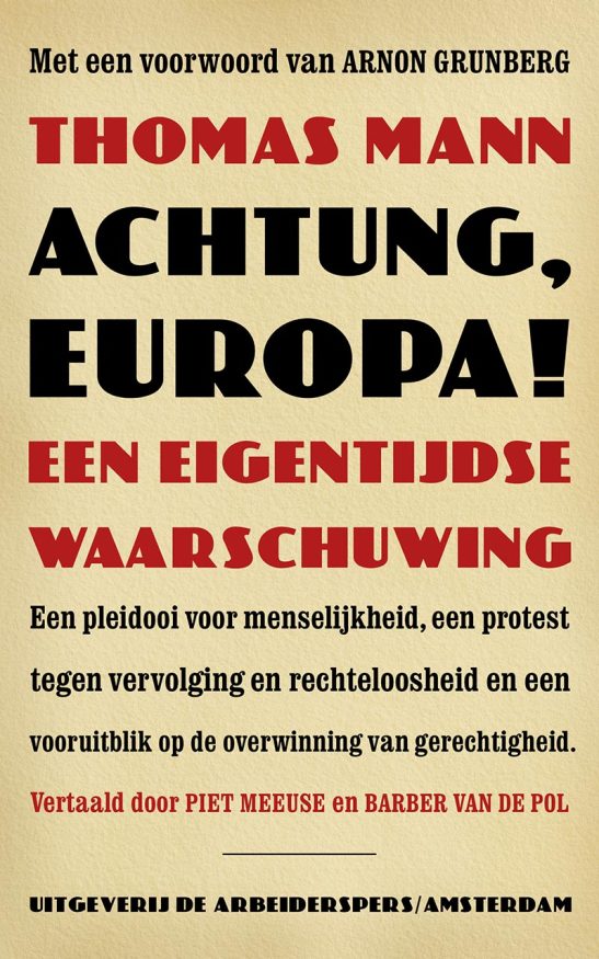 Achtung Europa-cover
