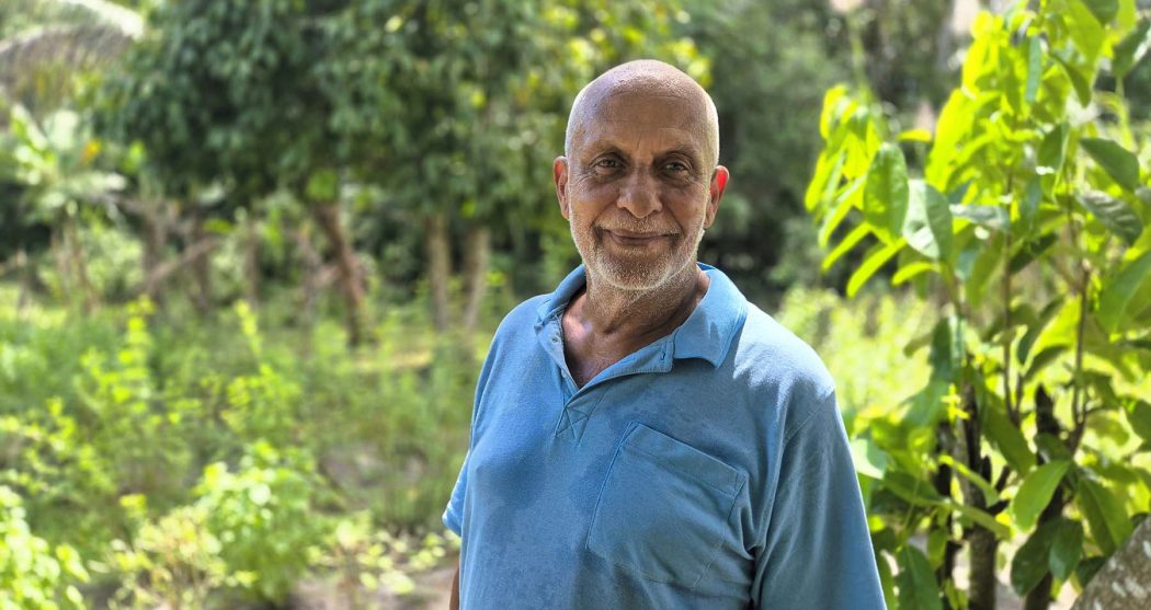 Dennis Tauwnaar, oprichter en eigenaar van Pikin Sranan Organic Farm