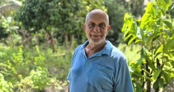 Dennis Tauwnaar, oprichter en eigenaar van Pikin Sranan Organic Farm