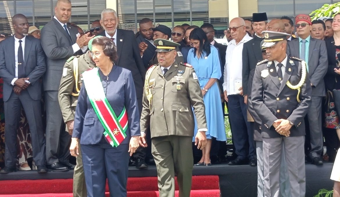 Inauguratie president Jennifer Geerlings-Simons