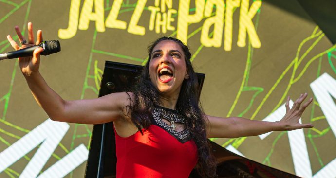 Nani @ Jazz in the Park Romania 3