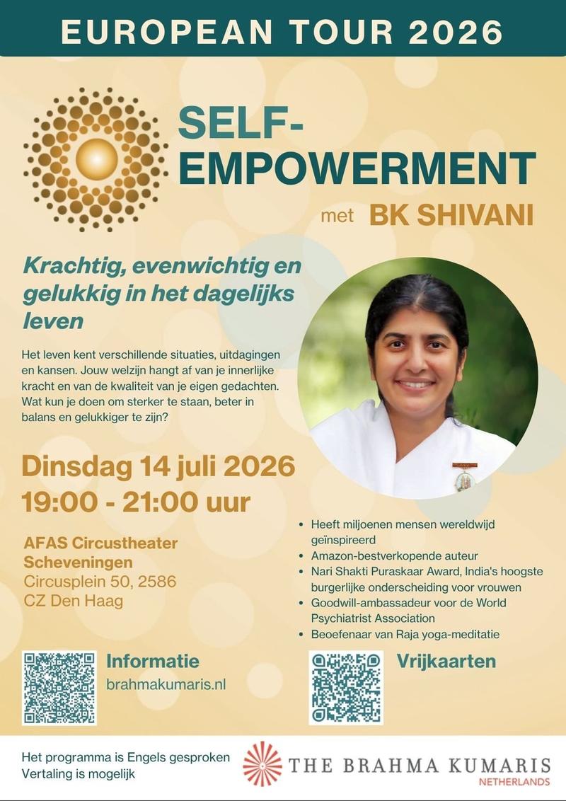 BK Shivani 14.7.26 Den Haag