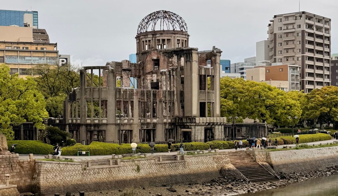pexels-stephan-37784871 de historische Atoombomkoepel in Hiroshima, Japan