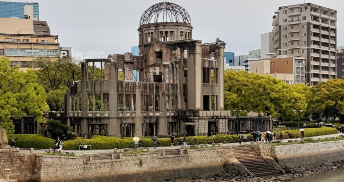 pexels-stephan-37784871 de historische Atoombomkoepel in Hiroshima, Japan